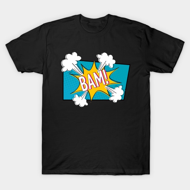 Retro, vintage comic Design T-Shirt by LR_Collections